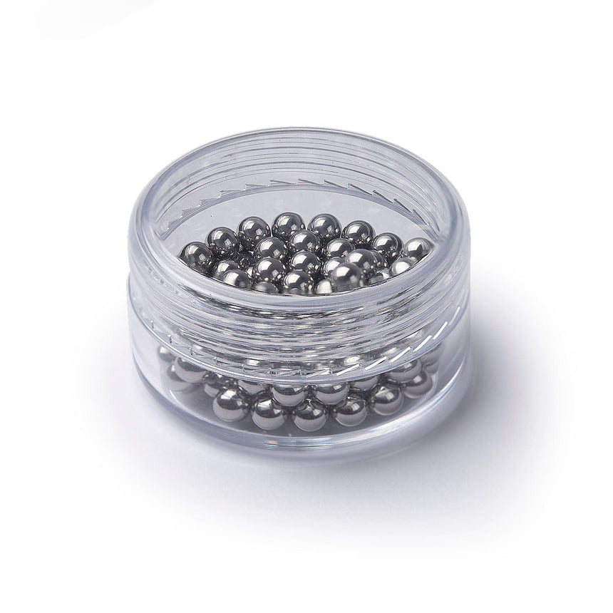 100pc Metal Mixing Beads For Nail Polish
