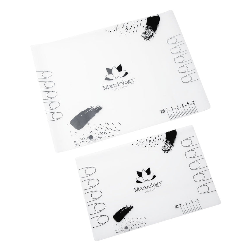 2pc Silicone Nail Art Work Station - Lotus Mini and Lotus Go