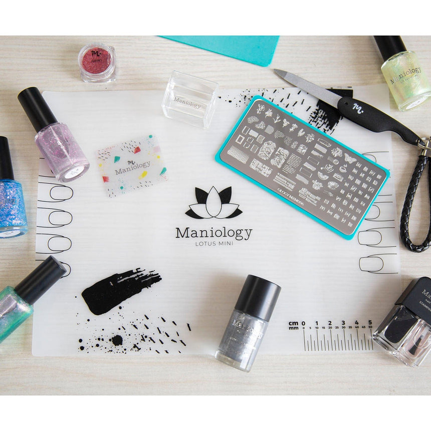 2pc Silicone Nail Art Work Station - Lotus Mini and Lotus Go