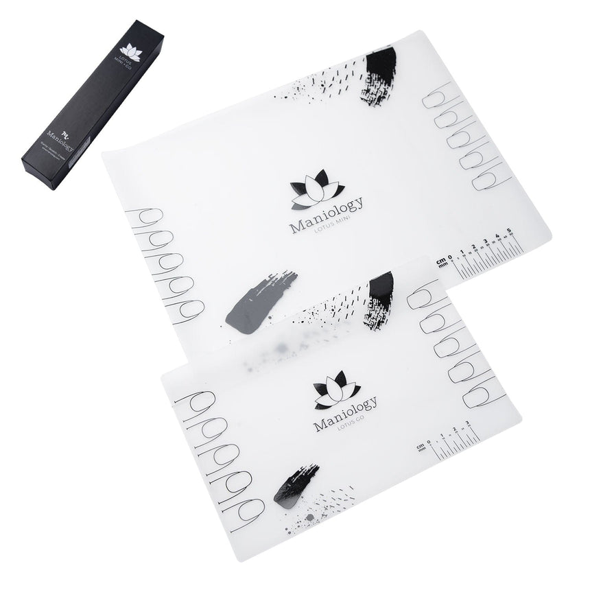 2pc Silicone Nail Art Work Station - Lotus Mini and Lotus Go