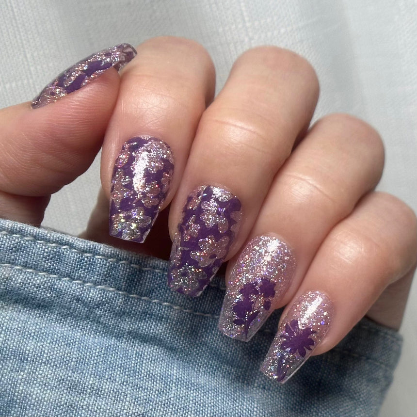 300pcs Full Cover Nail Tips for Extension in 15 Sizes - Short Coffin