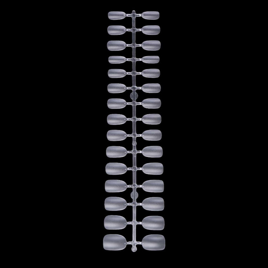 300pcs Full Cover Nail Tips for Extension in 15 Sizes - Short Round