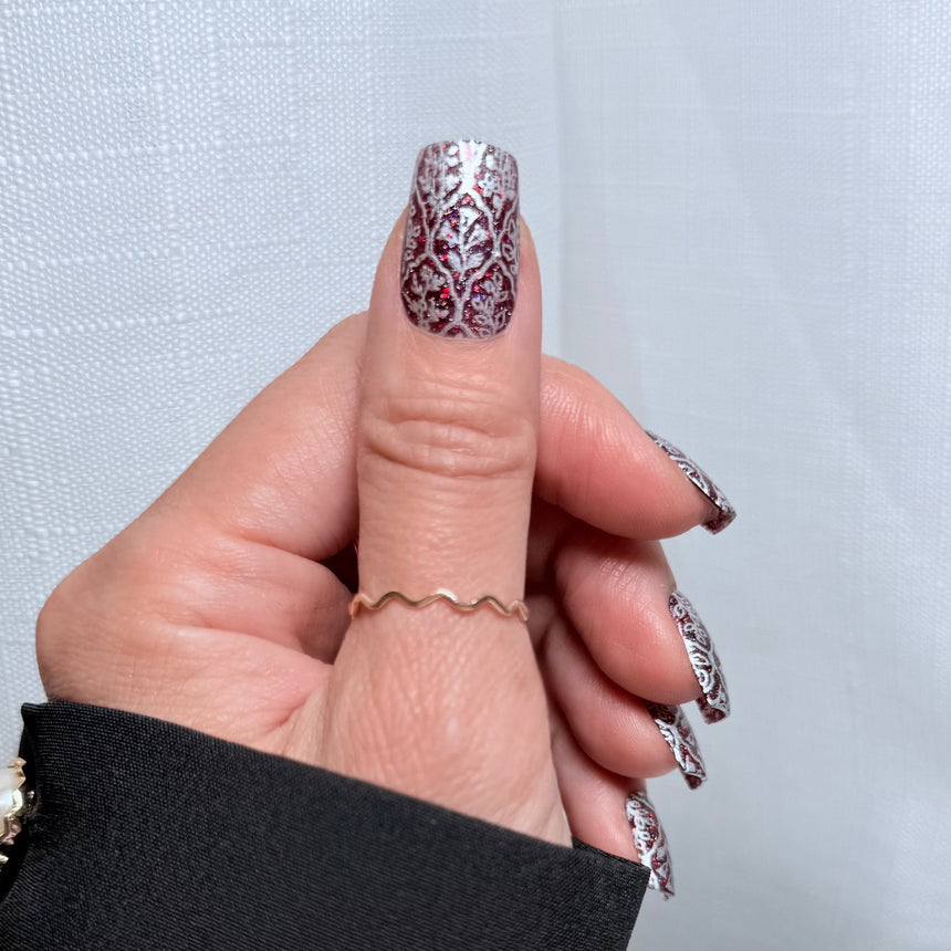 300pcs Full Cover Nail Tips for Extension in 15 Sizes - Short Square