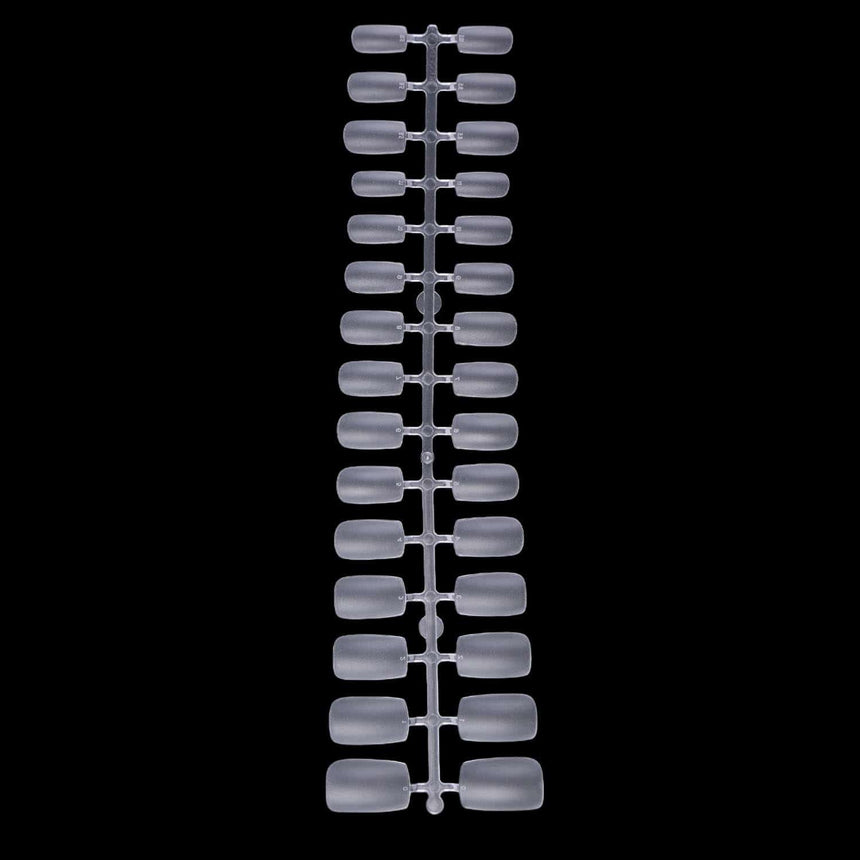 300pcs Full Cover Nail Tips for Extension in 15 Sizes - Short Square