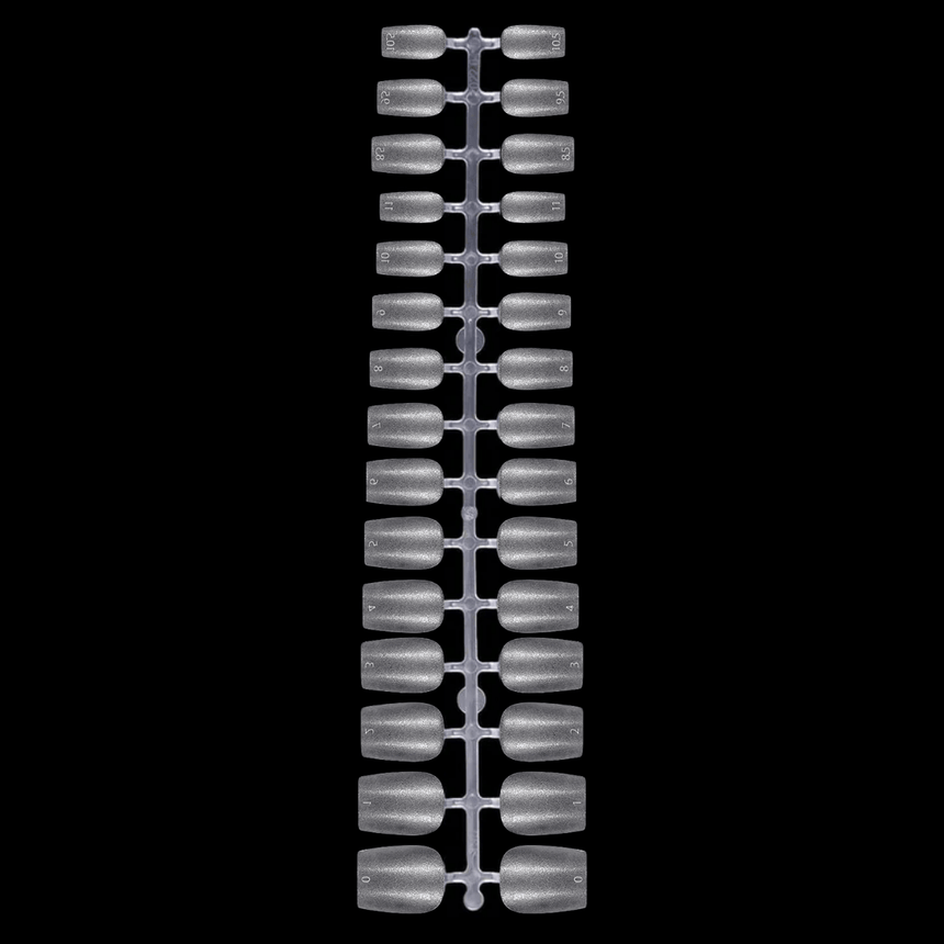 300pcs Full Cover Nail Tips for Extension in 15 Sizes - XS Coffin
