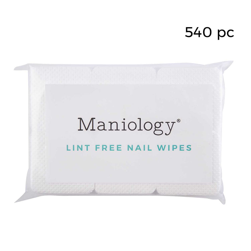540pc Lint Free Wipe Set - White