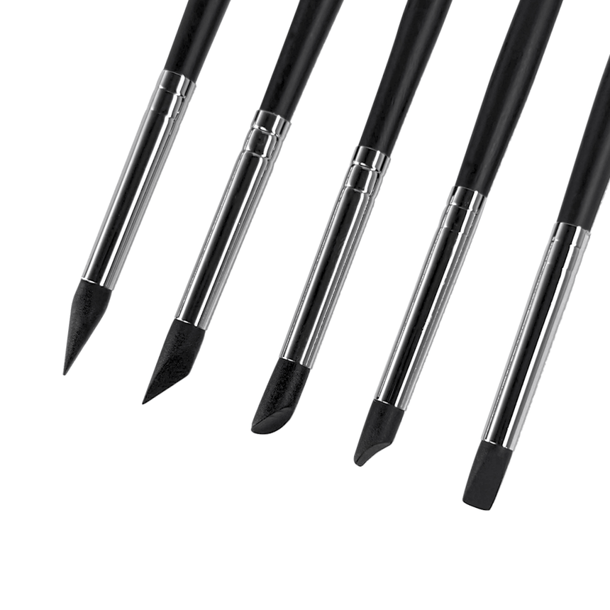 5pc Silicone Nail Art Tools