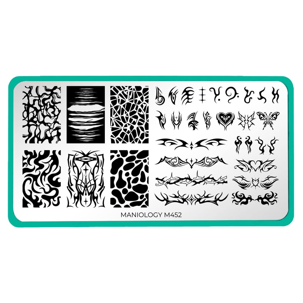 90s Flash (M452) - Nail Stamping Plate