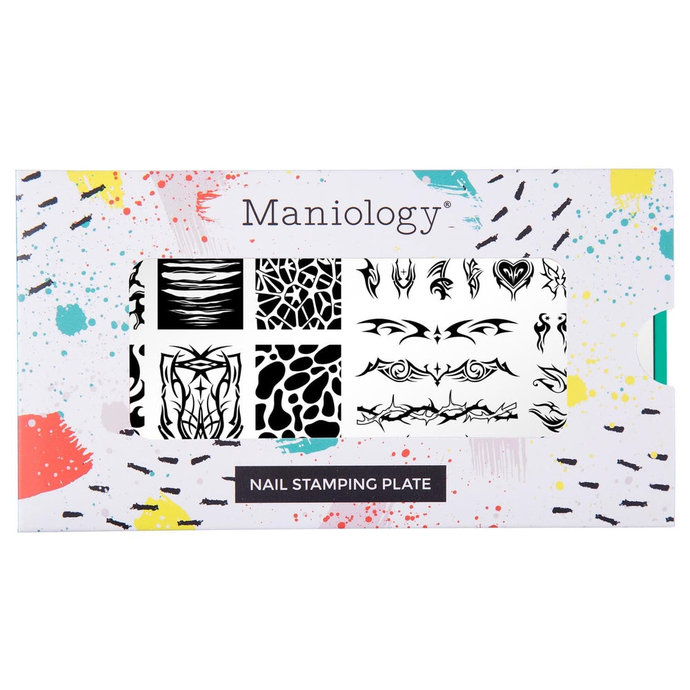 90s Flash (M452) - Nail Stamping Plate