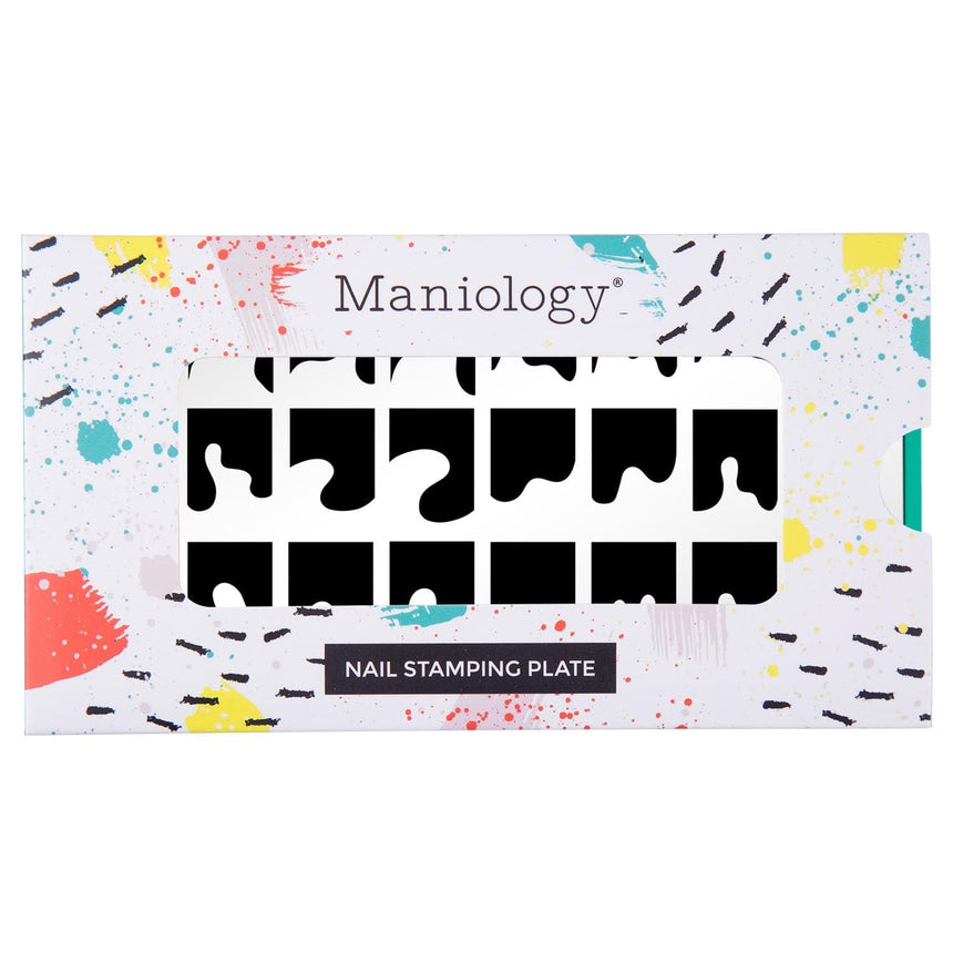 Abstract French (M533) - Nail Stamping Plate