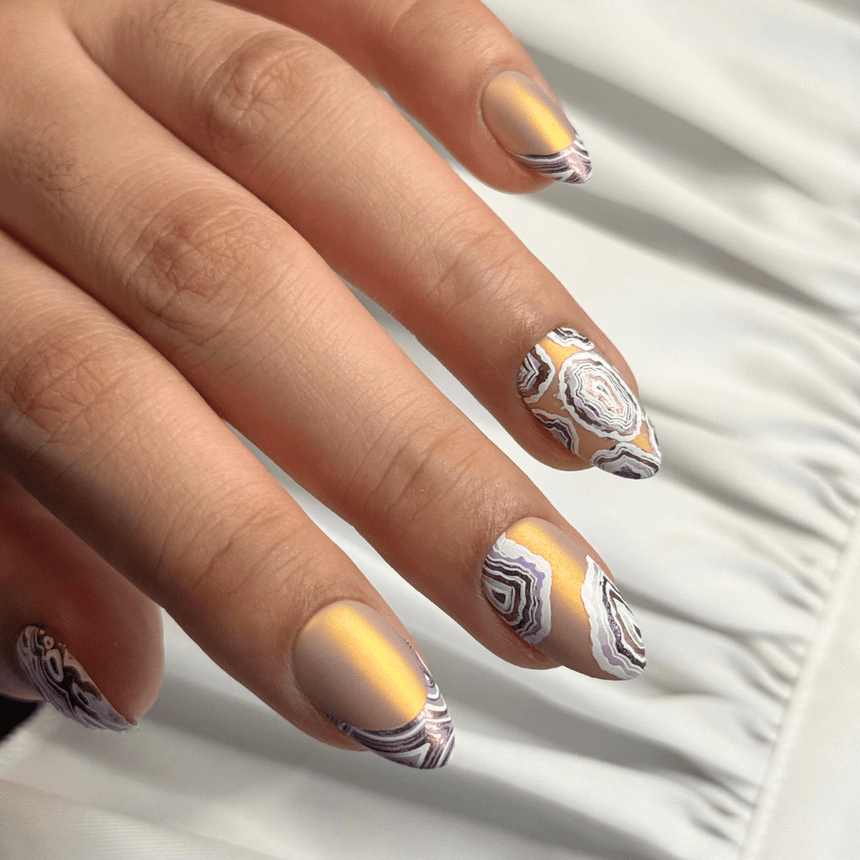 Agate (M548) - Nail Stamping Plate