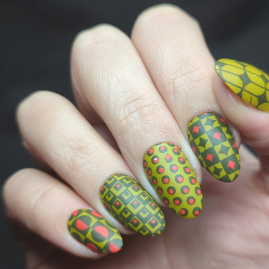 Alt Aesthetic (M640) - Nail Stamping Plate