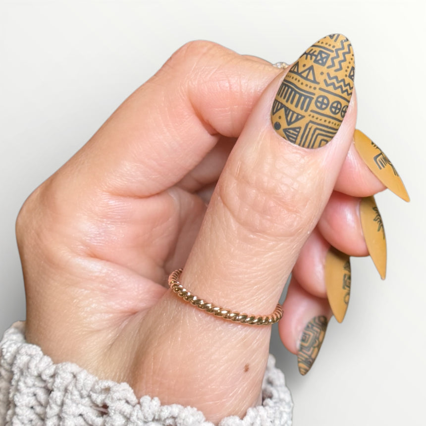 Ancient Geometry (M695) - Nail Stamping Plate