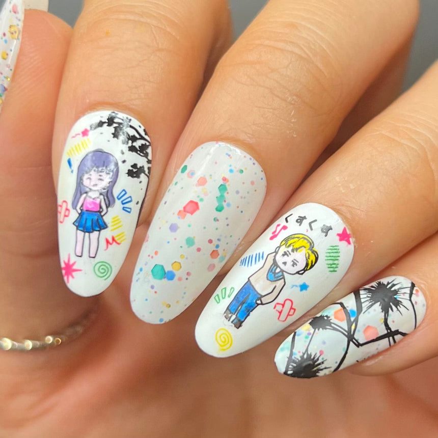 Anime (M471) - Nail Stamping Plate
