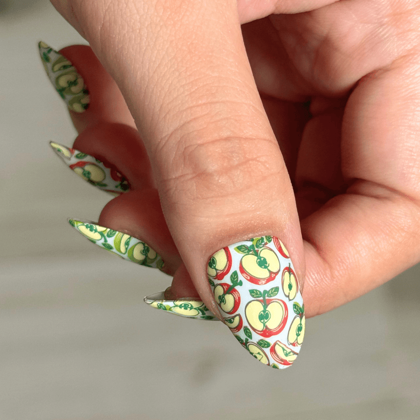 Apple Orchard (M641) - Nail Stamping Plate