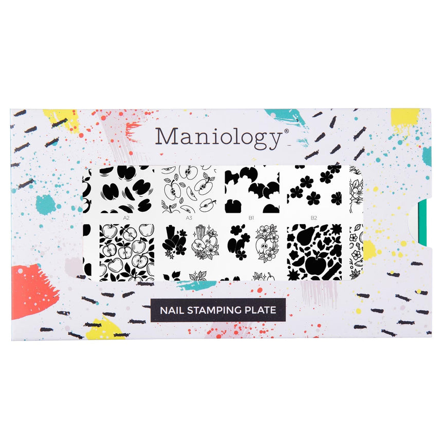 Apple Orchard (M641) - Nail Stamping Plate