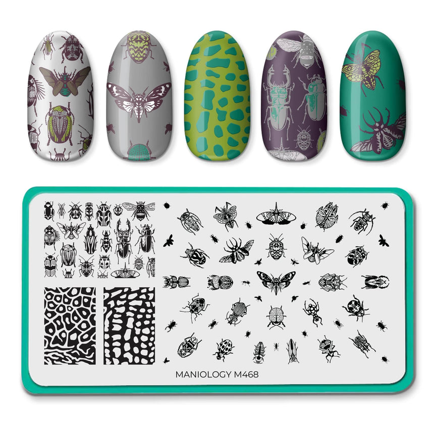 Armored Wings (M468) - Nail Stamping Plate