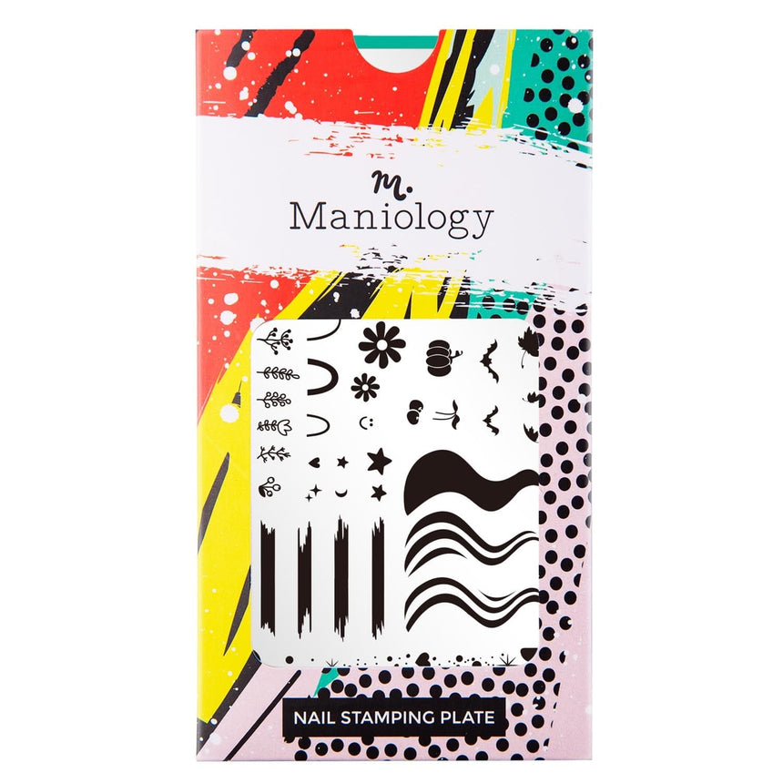 Artist Collaboration: Carole Annette (M415) - Nail Stamping Plate