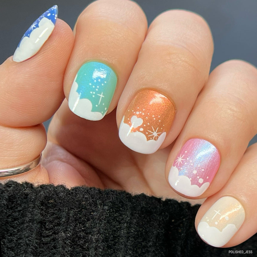 Artist Collaboration: Carole Annette (M415) - Nail Stamping Plate