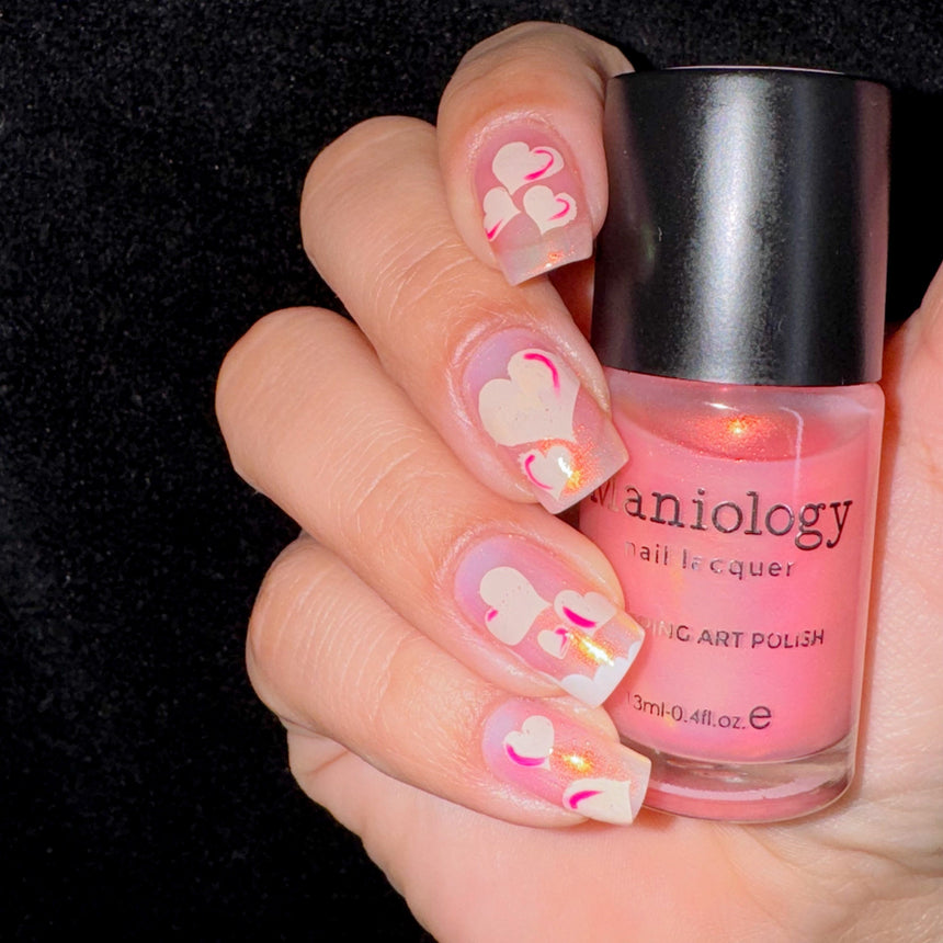 Artist Collaboration: Carole Annette (M415) - Nail Stamping Plate