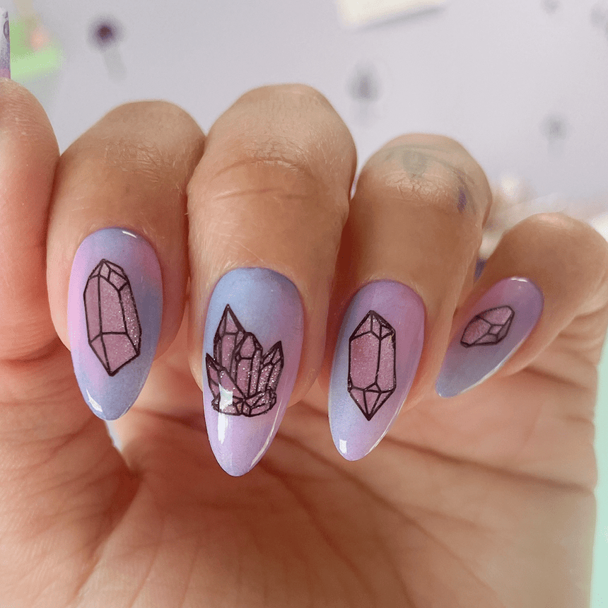 Artist Collaboration: Fauxja Cat (M489) - Nail Stamping Plate