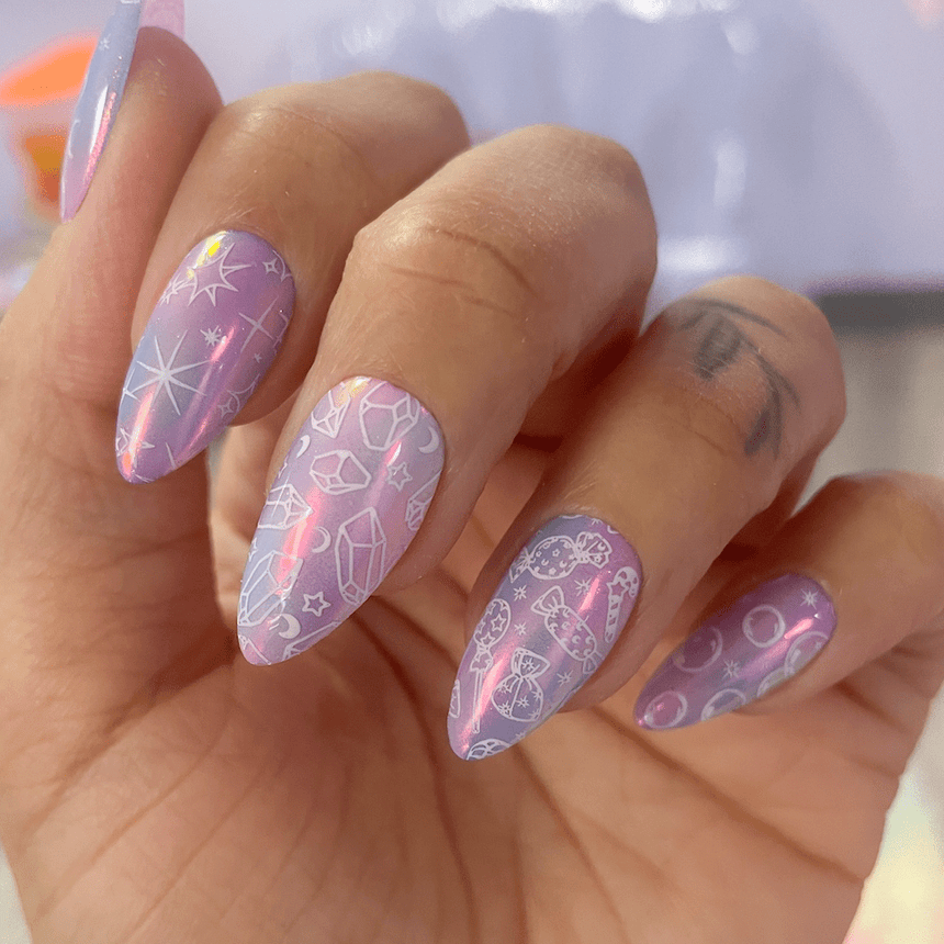 Artist Collaboration: Fauxja Cat (M489) - Nail Stamping Plate
