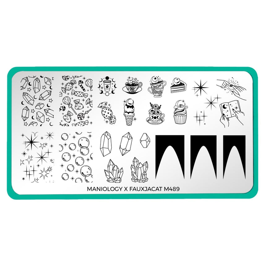 Artist Collaboration: Fauxja Cat (M489) - Nail Stamping Plate