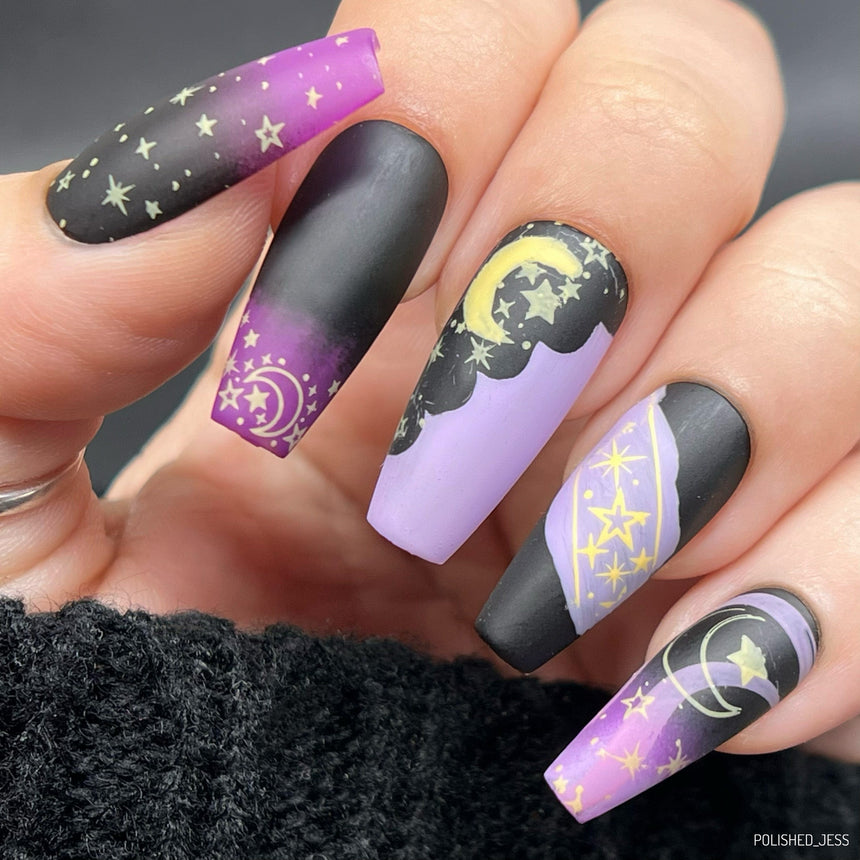 Artist Collaboration: sip_and_dip (M434) - Nail Stamping Plate
