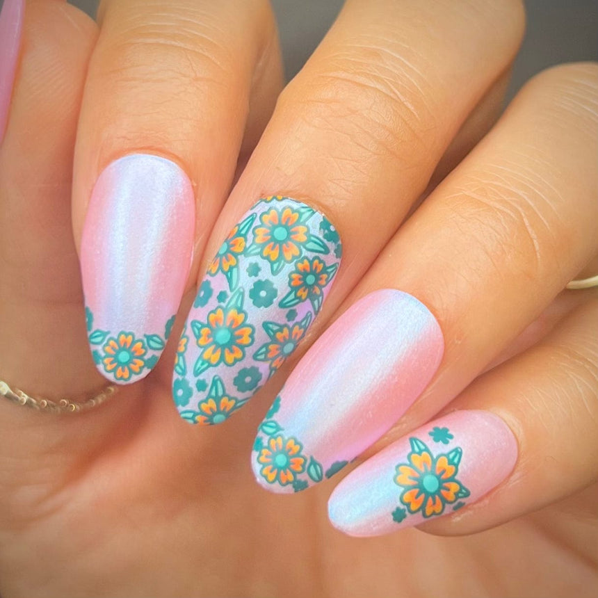 Artist Collaboration: sip_and_dip (M434) - Nail Stamping Plate