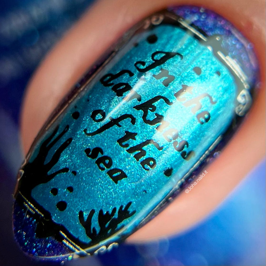 Artist Collaboration: themermaidpolish (M370) - Nail Stamping Plate