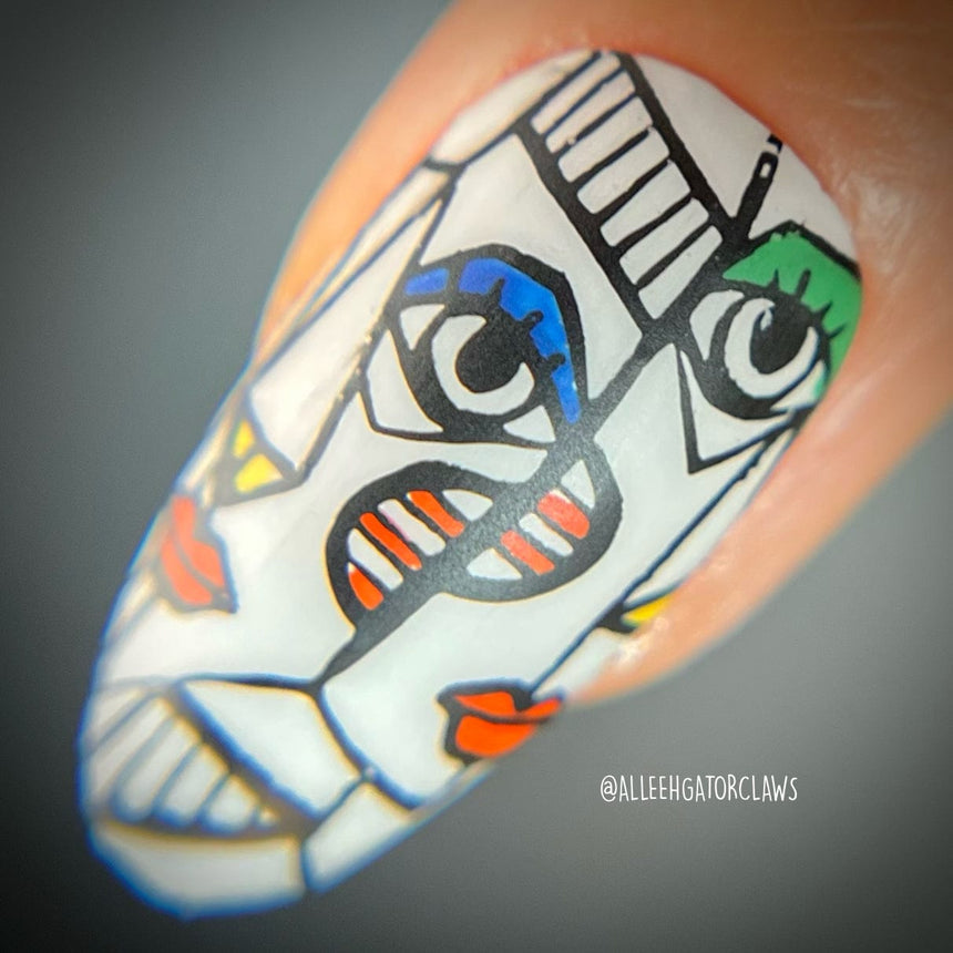 Arts: Gallery (M379) - Nail Stamping Plate