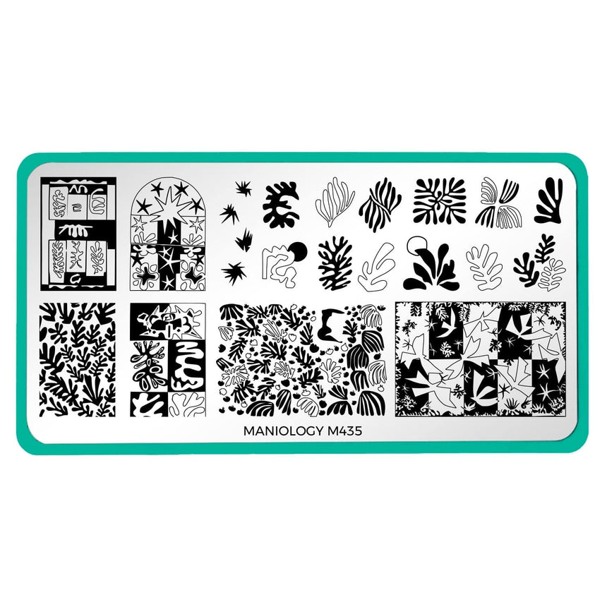 Arts: Henri Matisse (M435) - Nail Stamping Plate