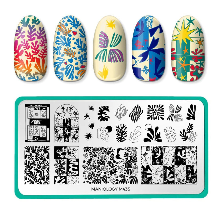 Arts: Henri Matisse (M435) - Nail Stamping Plate