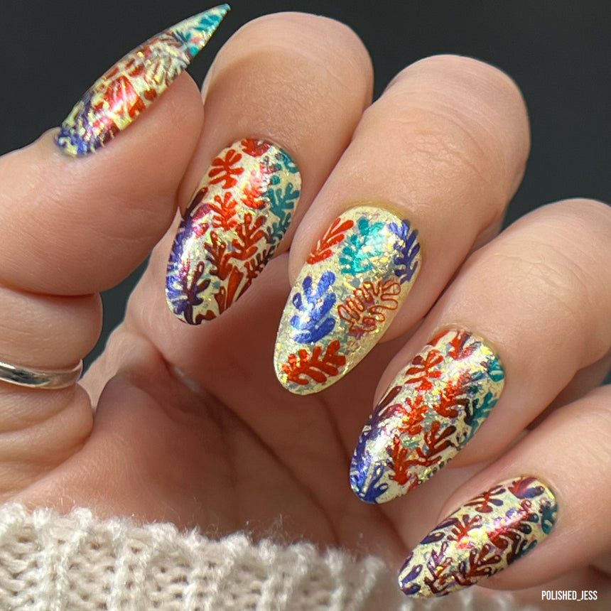 Arts: Henri Matisse (M435) - Nail Stamping Plate