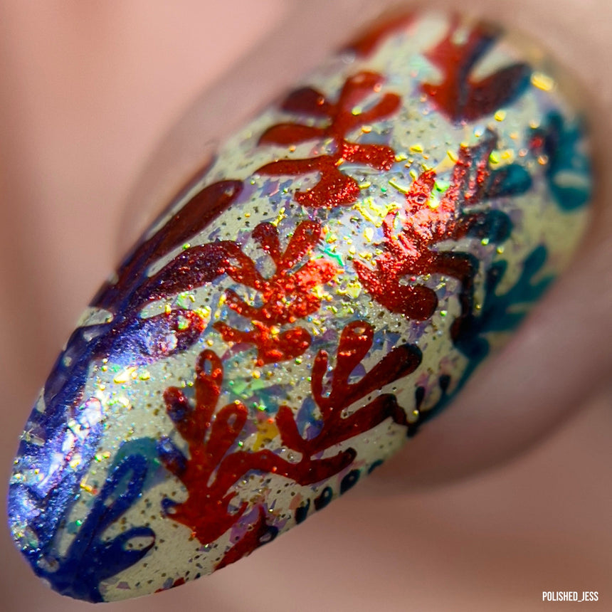 Arts: Henri Matisse (M435) - Nail Stamping Plate