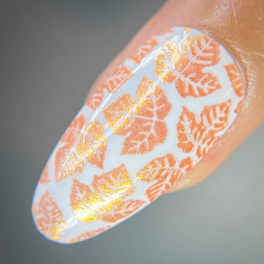 Autumn Bounty: 3-Piece Metallic Stamping Polish Set