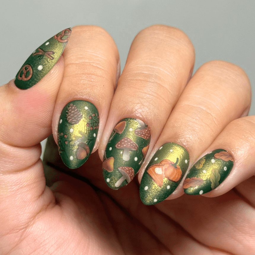 Autumn Cozy (MS-114) - Nail Art Sticker