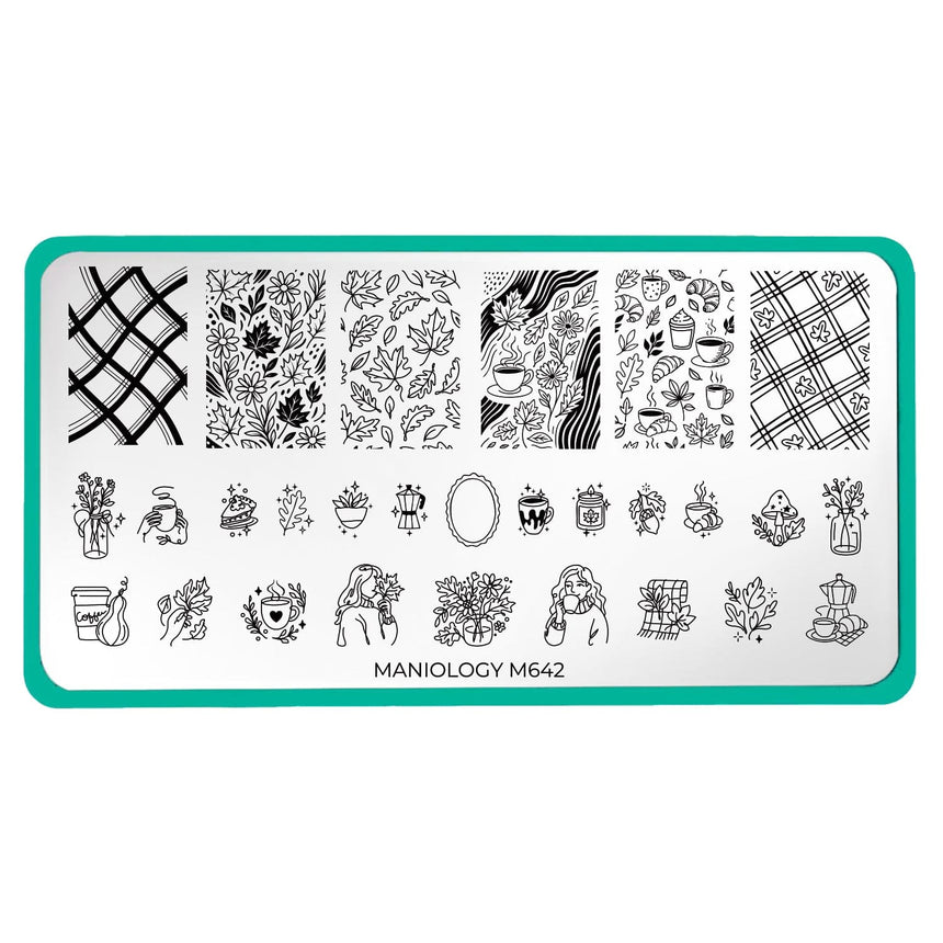 Autumn Vibes (M642) - Nail Stamping Plate