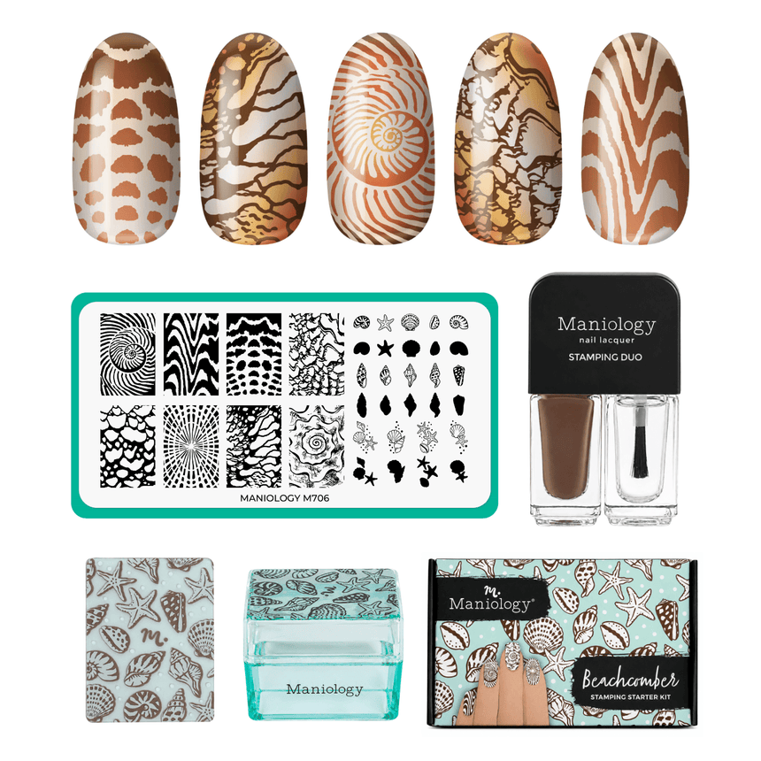 Beachcomber: Nail Stamping Starter Kit