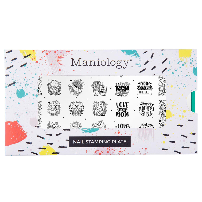 Cherished (M565) - Nail Stamping Plate