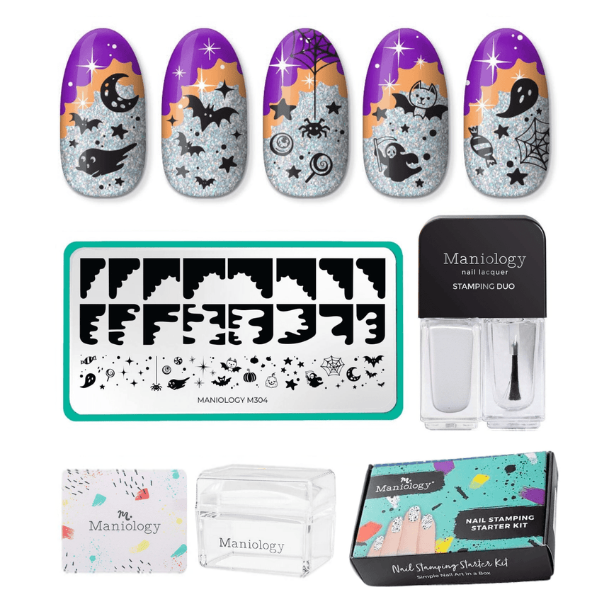 Boo-gie French: Nail Stamping Starter Kit