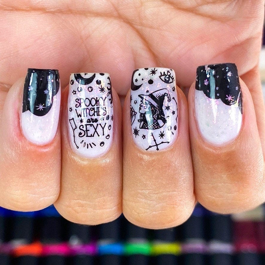 Boo-gie French: Nail Stamping Starter Kit