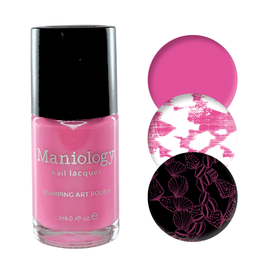 Bubblegum Pop: Sugar Rush (B556) - Muted Bubblegum Pink Cream Stamping Polish