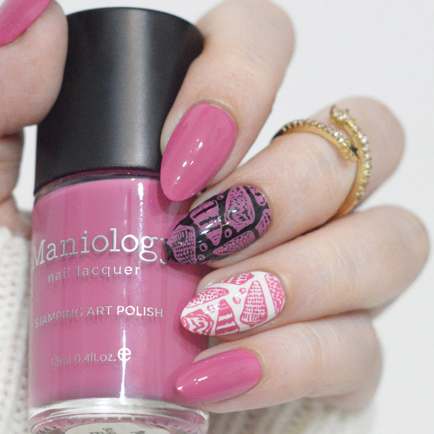 Bubblegum Pop: Sugar Rush (B556) - Muted Bubblegum Pink Cream Stamping Polish