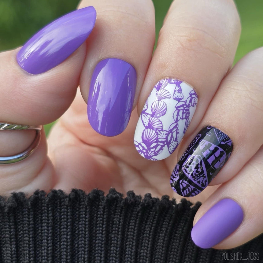 Bubblegum Pop: 3-Piece Cream Stamping Polish Set