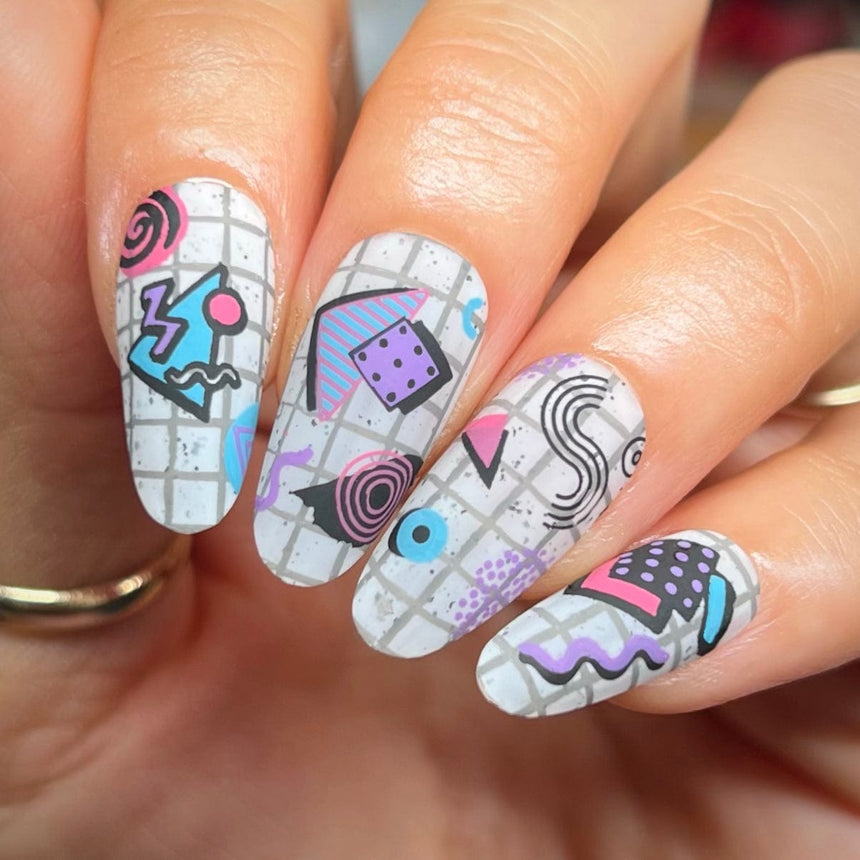 Bubblegum Pop: 3-Piece Cream Stamping Polish Set