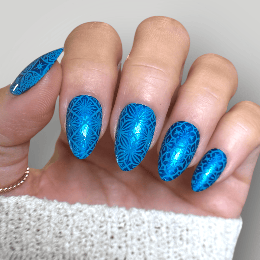 Geometric Mosaics (M656) - Nail Stamping Plate