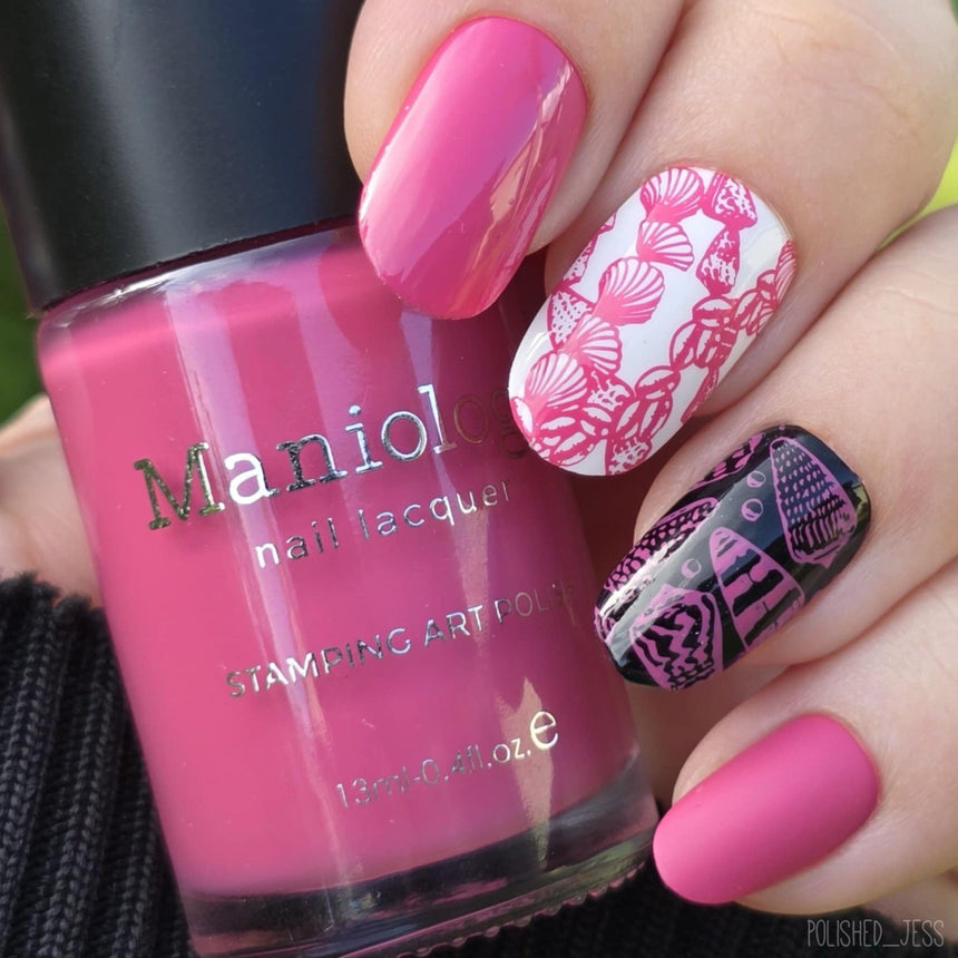 Bubblegum Pop: Sugar Rush (B556) - Muted Bubblegum Pink Cream Stamping Polish