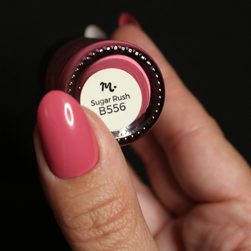 Bubblegum Pop: Sugar Rush (B556) - Muted Bubblegum Pink Cream Stamping Polish