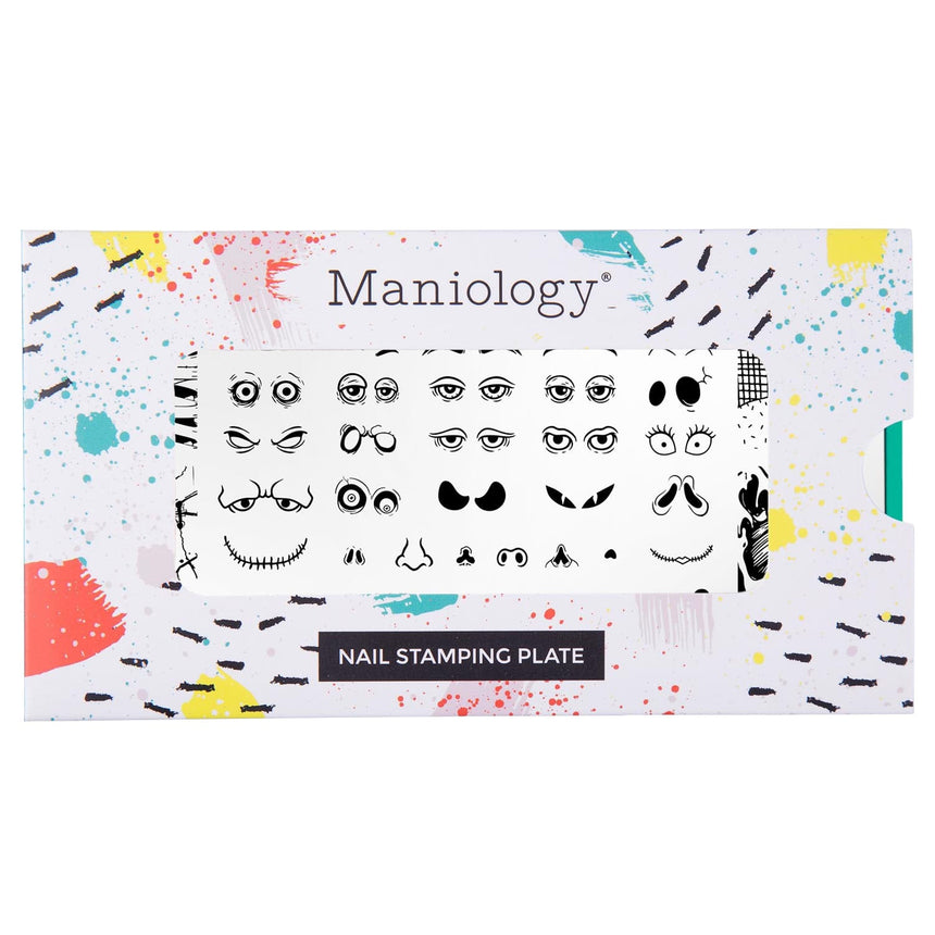 Build A Monster (M625) - Nail Stamping Plate